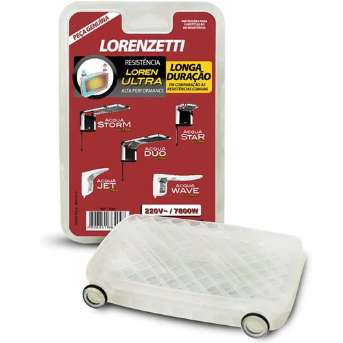 Resistência para Chuveiro Acqua Ultra de 220V 7800W Lorenzetti